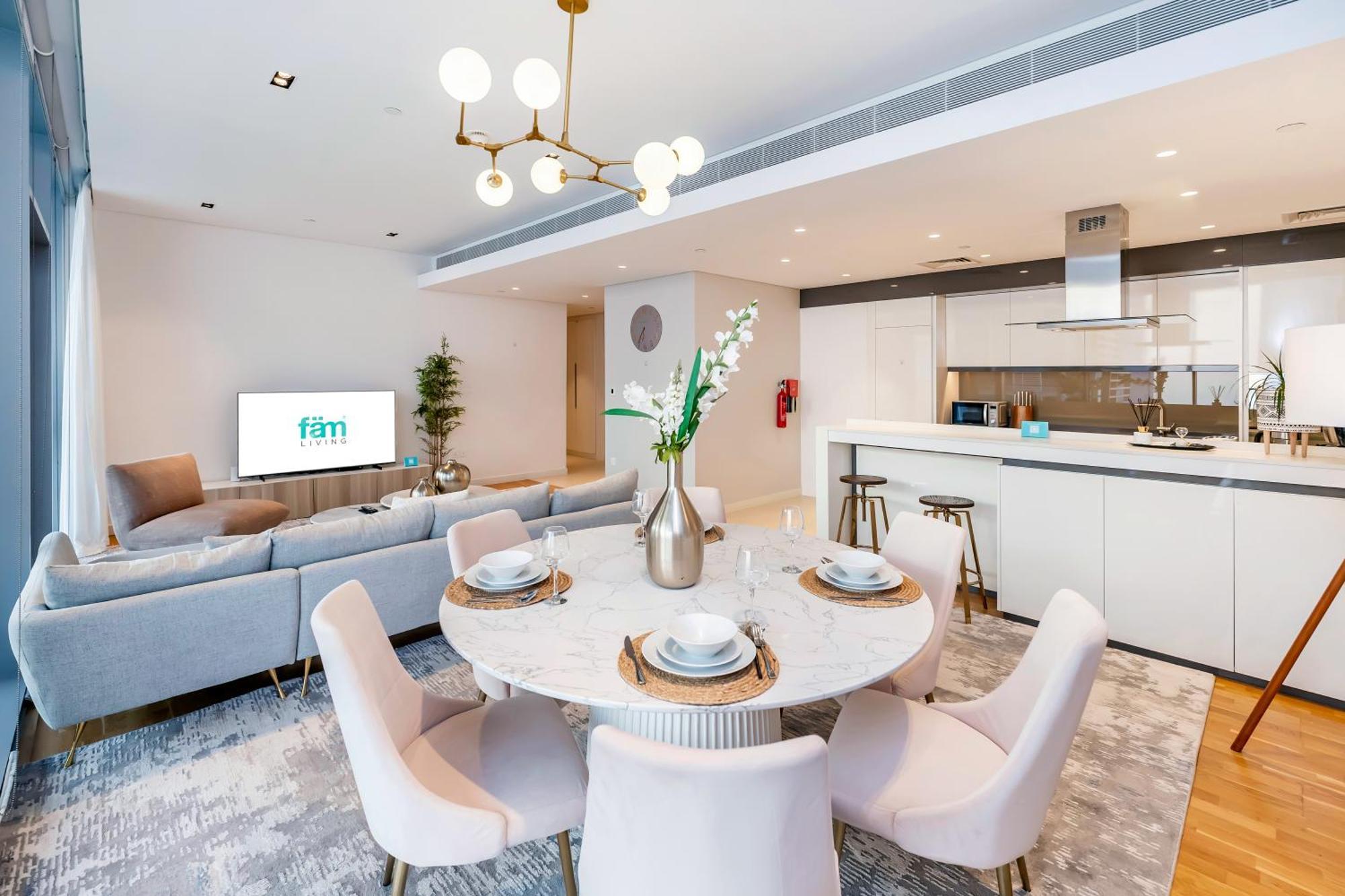 Apartamento Fam Living Bluewaters - Island Living - Ain Dubai & Sea View Exterior foto